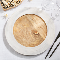 Saro Lifestyle CH182 Wood Charger