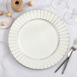 Saro Lifestyle CH188 Ruffled Charger