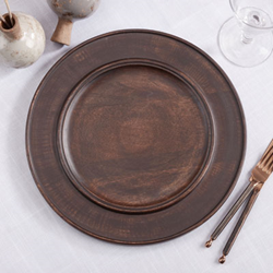 Saro Lifestyle CH216 Wooden Charger