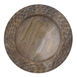 saro lifestyle CH253 Wooden Charger