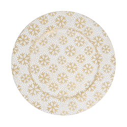 saro lifestyle CH307 Snowflake Charger