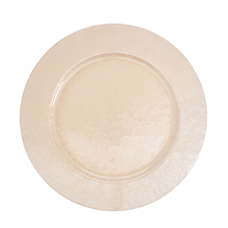 saro lifestyle CH333 Faux Mother Of Pearl Charger