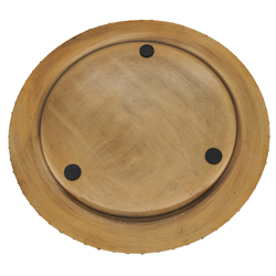 Saro Lifestyle CH484 Dot Rim Charger