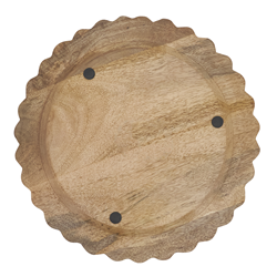 Saro Lifestyle CH794 Scalloped Charger