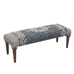 Saro Lifestyle FR121 Kilim Bench