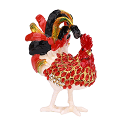 saro lifestyle HA208 Rooster Box