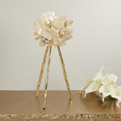 Saro Lifestyle HA228 Calcite And Mica Tripod