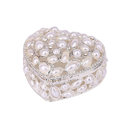 saro lifestyle HA379 Pearl Heart Box
