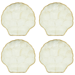 Saro Lifestyle HA413 Capiz Sea Shell Plate