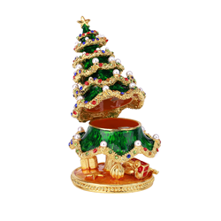 Saro Lifestyle HA489 Christmas Tree Box