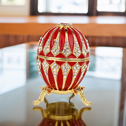 Saro Lifestyle HA543 Fabergé Egg Box
