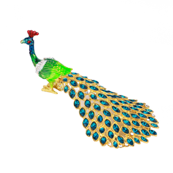 saro lifestyle HA646 Peacock Box