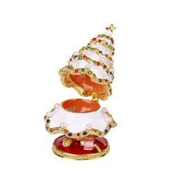 Saro Lifestyle HA726 Christmas Tree Box