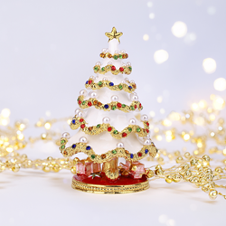 Saro Lifestyle HA726 Christmas Tree Box