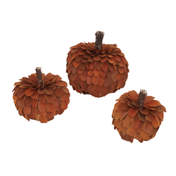 saro lifestyle HA759 Pumpkin Accent