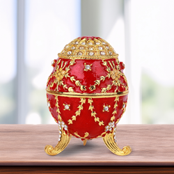 Saro Lifestyle HA906 Fabergé Egg Box