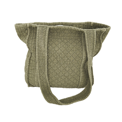 Saro Lifestyle HB1400 Quilted Tote Bag