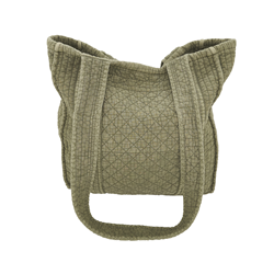 saro lifestyle HB1400 Quilted Tote Bag