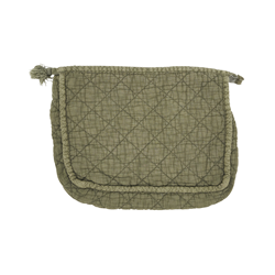 saro lifestyle HB1500 Quilted Cosmetic Bag