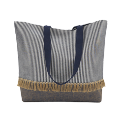 saro lifestyle HB370 Tassel Tote Bag