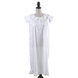 saro lifestyle NG056 Embroidered Nightgown