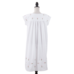 Saro Lifestyle NG884 Embroidered Nightgown