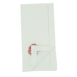 Saro Lifestyle NM216 Embr'd Rose Napkin