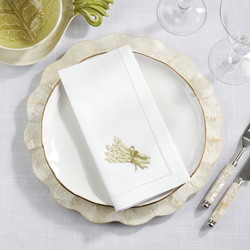 Saro Lifestyle NM217 Embr'd Asparagus Napkin