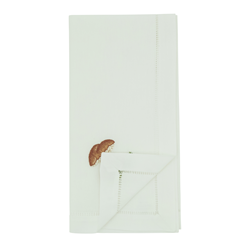 Saro Lifestyle NM220 Embr'd Mushrooms Napkin