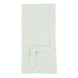 Saro Lifestyle NM222 Embr'd Pine Trees Napkin