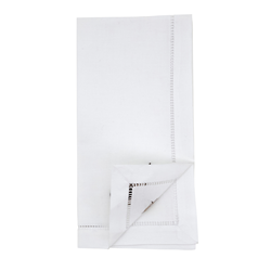 Saro Lifestyle NM225 Embr'd Bird Hemstitch Napkin
