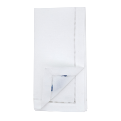 Saro Lifestyle NM226 Embr'd Fish Hemstitch Napkin