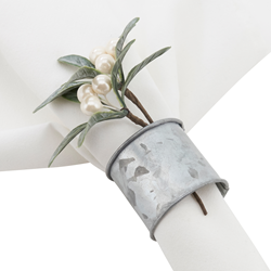 Saro Lifestyle NP458 Mistletoe Napkin Pick