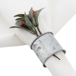 Saro Lifestyle NP493 Red Berry Napkin Pick