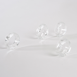 Saro Lifestyle NR023 Crystal Napkin Ring