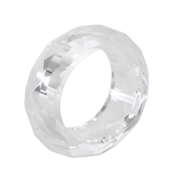 saro lifestyle NR023 Crystal Napkin Ring