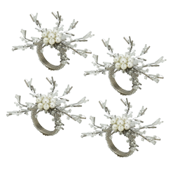 Saro Lifestyle NR024 Beaded Napkin Ring