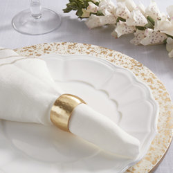 Saro Lifestyle NR104 Round Shape Napkin Ring