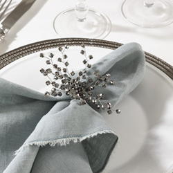 Saro Lifestyle NR114 Beaded Napkin Ring