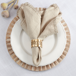 Saro Lifestyle NR126 Hole Punched Napkin Ring