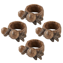 Saro Lifestyle NR131 Acorn Napkin Ring
