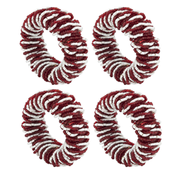 Saro Lifestyle NR137 Beaded Napkin Ring