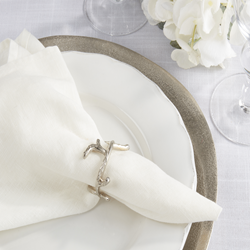 Saro Lifestyle NR150 Coral Napkin Ring