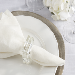 Saro Lifestyle NR153 Crystal Napkin Ring