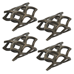 Saro Lifestyle NR166 Scallop Coral Napkin Ring