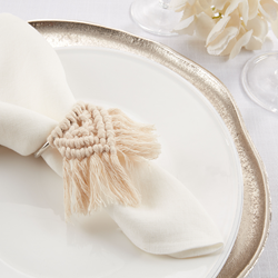Saro Lifestyle NR200 Braided Napkin Ring