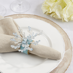 Saro Lifestyle NR435 Beaded And Resin Napkin Ring