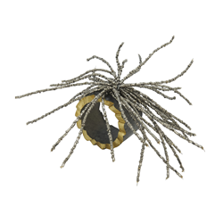 saro lifestyle NR514 Beaded And Resin Napkin Ring