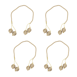 Saro Lifestyle NR521 Zari Thread Napkin Ring