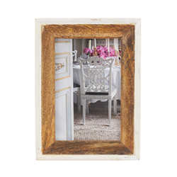 saro lifestyle PF027 Distressed Wood Photo Frame
